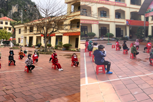 Trường Tiểu học thị trấn Na Sầm tổ chức dạy học linh hoạt, đảm bảo an toàn cho học sinh