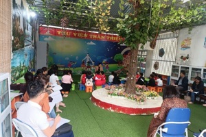 Sinh hoạt chuyên môn trường chuyên đề “Tiết đọc Thư viện”